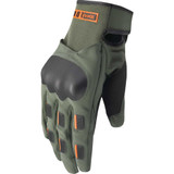 THOR 3330-8263 Range Gloves - Army/Orange - Xs