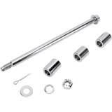 DRAG SPECIALTIES 0214-0047 Drag Specialties Axle Kit - Rear - Chrome - '00-'05 Dyna