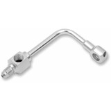 DRAG SPECIALTIES 1742-0047 Drag Specialties Banjo Fitting - 3/8" X An3 - 90 - Long