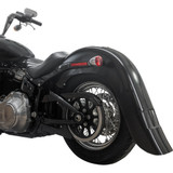 Rear Fender - Vicla Frenched - 9" Extended Rear - Black Kwf-02-0313