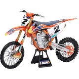 NEW RAY TOYS 49683 Red Bull Ktm 450 Sx-F - Cooper Webb - 1:6 Scale - Orange/Black/White 49683