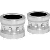 COVINGTONS C0013C Covingtons Axle Spacers - Dimpled - Chrome - Non-Abs - Pair C0013-C