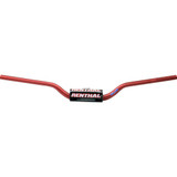 RENTHAL 67301RD Renthal Handlebar - Fatbar - 673 - Trials 100 Bou/Lampkin - Red 673-01-Rd