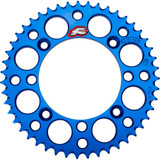 RENTHAL 121U42847GPBU Renthal Rear Sprocket - Blue - 47 Tooth 121U-428-47Gpbu