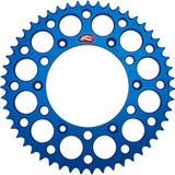 RENTHAL 224U52051GPBU Renthal Rear Sprocket - Gas Gas/Husqvarna/Husaberg/Ktm - Blue - 51 Tooth 224U-520-51Gpbu