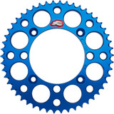 Renthal Rear Sprocket - Suzuki/Yamaha - Blue - 50 Tooth 121U-428-50Gpbu