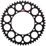 RENTHAL 112U52052GEBK Renthal Sprocket - Black - 52 Tooth 112U-520-52Gebk