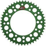 RENTHAL 408U42047GEGN Renthal Sprocket - Kawasaki - Green - 47 Tooth 408U-420-47Gegn