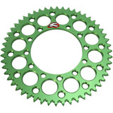 RENTHAL 191U42052GEGN Renthal Sprocket - Kawasaki - Green - 52 Tooth 191U-420-52Gegn