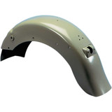 DRAG SPECIALTIES DS-380069 Drag Specialties Smooth Rear Fender - With Taillight Mount/No Turn Signal Mount Indents - Steel