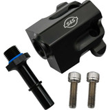 S&S CYCLE 1600280 Replacement Fuel Rail Kit - Black - M8 Touring 160-0280