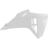 CYCRA 1CYC189130 Replica Radiator Shrouds - White 1Cyc-1891-30