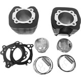 REVOLUTION PERFORMANCE, LLC RP201119WD Revolution Performance, Llc Cylinder Kit - 107" - Black With Highlighted Fins Rp201-119Wd