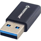 RIDEPOWER RPUSBUSBCADPT Ridepower Male Usb To Female Usb-C Adapter - Power - Compact - Black Rpusbusbcadpt