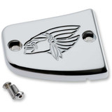 JOKER MACHINE 303823 Joker Machine Master Cylinder Cover - Warrior - Chrome 30-382-3