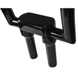 DRAG SPECIALTIES 0602-0609 Drag Specialties Risers - 6" - Big Buffalo - Top - Black