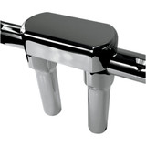 Drag Specialties Risers - 6" - Big Buffalo - Top - Chrome