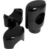 DRAG SPECIALTIES 0602-0466 Drag Specialties Risers - Big Buffalo - 1-1/2" - Black