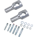 Drag Specialties Risers - Big Buffalo - 4" - Chrome