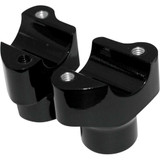 DRAG SPECIALTIES 0602-0350 Drag Specialties Risers - Buffalo - 1-1/2" - Black