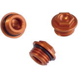 WORKS CONNECTION 24020 Works Connection Aluminum Oil Filler Plug - Orange - Gas Gas/Husqvarna/Ktm 24-020