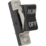 Drag Specialties Rocker Switch - Run/Off - Black