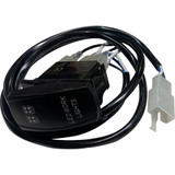 Rocker Switch W/ Connector - Cube Light Bl-Whsw2