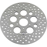 DRAG SPECIALTIES 1710-1061 Drag Specialties Drilled Brake Rotor - Front - 11.8" - Touring/Trike