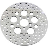 DRAG SPECIALTIES 1710-1062 Drag Specialties Drilled Brake Rotor - Rear - 11.8" - Touring