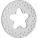 DRAG SPECIALTIES 1710-1063 Drag Specialties Drilled Brake Rotor - Rear - 11.5" - Touring