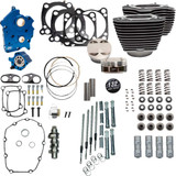 S&S CYCLE 3101231 S&S Cycle 132" Power Package Engine Performance Kit - Chain Drive - Oil Cooled - Highlighted Fins - M8 310-1231