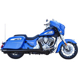 S&S CYCLE 5501075 S&S Cycle 4" Broadhead Slip-On Mufflers - Slash Cut - Black 550-1075