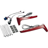 CIRO 4R110 Saddlebag Lights - Red Lens - Red Turn Signal - Indian 4R110