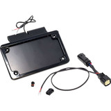 NAMZ NIBTHB03 Saddlebag Tag Holder W/ Illuminated License Plate Frame - '14 Flht Nibth-B03