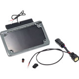 Saddlebag Tag Holder W/ Illuminated License Plate Frame - '14 Flht Nibth-C03