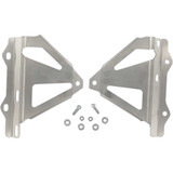 WORKS CONNECTION 18084 Works Connection Radiator Brace Set - Silver - Honda 18-084