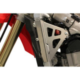 WORKS CONNECTION 18708 Works Connection Radiator Brace Set - Silver - Honda 18-708