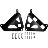 Works Connection Radiator Brace Set - Black - Yamaha 18-B181