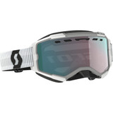 Scott Fury Snow Goggles - White - Enhancer Aqua Chrome 278605-0002351