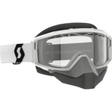 Scott Primal Snow Cross Goggle - White - Dual Lens - Clear 278606-0002043 Scott Primal Snow Cross Goggle - White - Dual Lens - Clear 278606-0002043