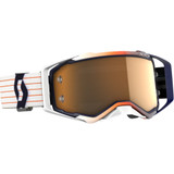 Scott Prospect Amplifier Goggles - Blue/White - Gold Chrome Works 285536-1006324