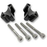 La Choppers Extension Risers - 1" - Forty Eight - Black La-7433-01B