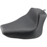 Saddlemen Heels Down Solo Seat - Without Backrest - Plain - Black 800-01-0021