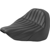 SADDLEMEN 818270023 Saddlemen Knuckle Solo Seat - Ribbed - Black - Fl/Fx '18-'23 818-27-0023