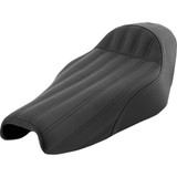 SADDLEMEN 807110023 Saddlemen Knuckle Solo Seat - Ribbed - Black 807-11-0023