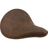DRAG SPECIALTIES 0806-0056 Drag Specialties Spring Solo Seat - Large - Low-Profile - Brown W/ Perimeter Stitch