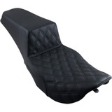 Saddlemen Step-Up Seat - Front Lattice Stitch - Black 897-06-172