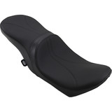 Drag Specialties Low Touring Seat - Mild Stitched - Yaffe Tanks - Fl '18-'23