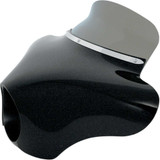 MEMPHIS SHADES MEP8541 Memphis Shades Batwing Spoiler Shield - 6.5" - Black Mep8541