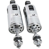 PROGRESSIVE SUSPENSION 4224002C Progressive Suspension 422 Series Adjustable Shocks - Chrome - Heavy-Duty 422-4002C
